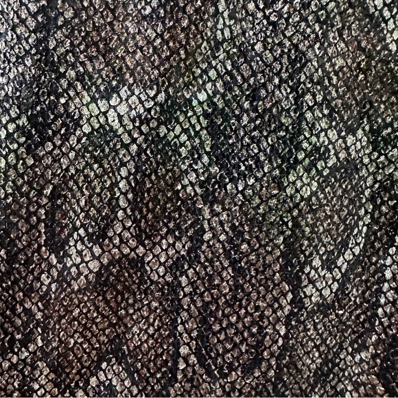 Anthropologie Sequin Snake Joni Pants Women’s Size 6 NWT Brown Gray Animal Print - Picture 12 of 16